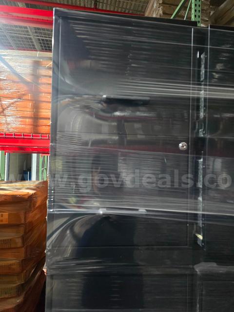 Black Metal 2 Drawer File Cabinets - 12 pallets - 216ea Total