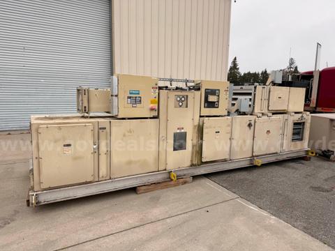 Munters Industrial Desiccant Dehumidifier Air Handling System