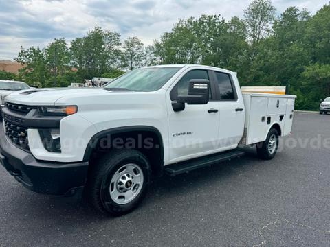2020 CHEVROLET SILVERADO 2500HD DOUBLE CAB 4X4 SERVICE BODY