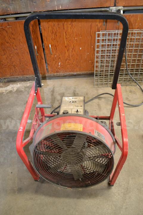 SUPER VAC VR2 ELECTRIC FAN:1200CFM LOW/20000CFM HIGH
