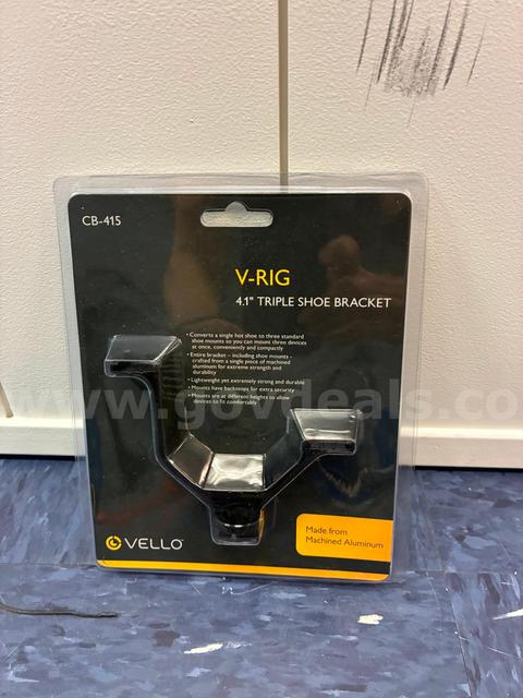V-Rig - 4.1" Triple Shoe Bracket (Vello CB-415)