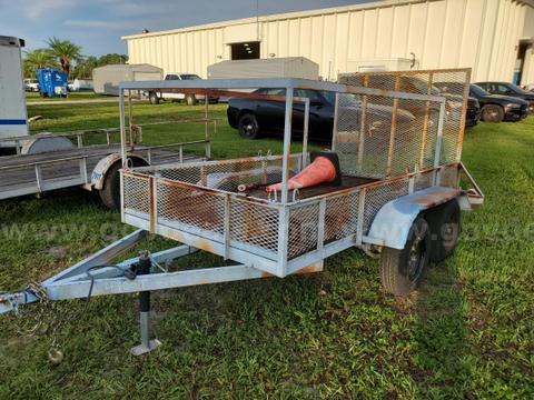 5X10 DUAL AXLE UNTILITY TRAILER