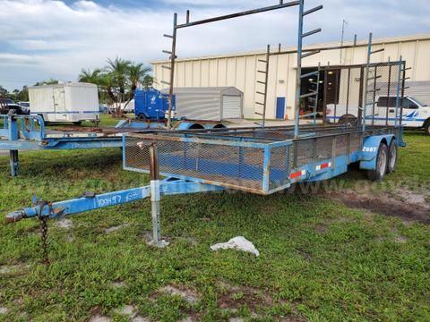 6X20 DUAL AXLE UTILITY/LANDSCAPE MODIFIED TRAILER