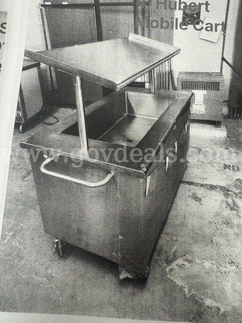 Hubert mobile cart