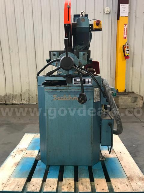 SCOTCHMAN INDUSTRIES CIRCULAR COLD SAW ON A PALLET.