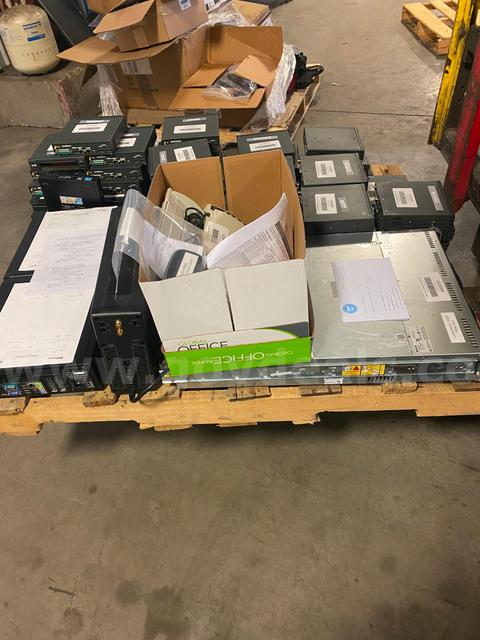 1 PALLET OF 400 SERIES CON BOX,DISPLAY WATCHGUARD,CAMERA FRPOT SIGHTLINE WATCHGUARD. ICVS WATCHGUARD 4RE DVR