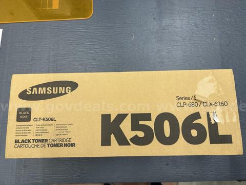Samsung black toner cartridge