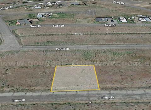 Flat Lot with paved road in Alturas, Modoc County