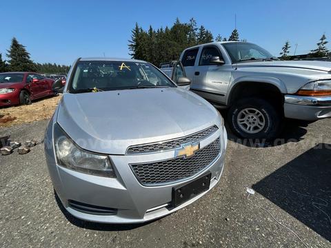 Silver 2011 Chevrolet Cruze 2LS