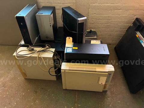 (10) Computers and (1) Scanner
