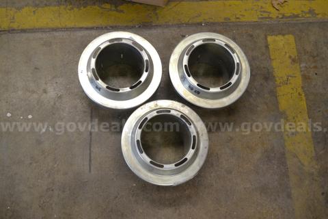LOT OF THREE (3) 5" PLYMOVENT TO EXHAST PIPE ADAPTORS