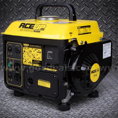 FREE SHIPPING - NEW Energy 1200W Gas Portable Generator 120V EPA CARB