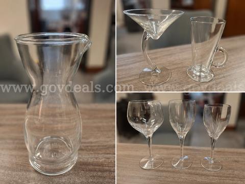 Misc. Bar Glassware, 518 pieces