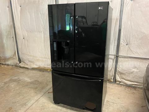 Black LG French Door Refrigerator w/ Ice Maker