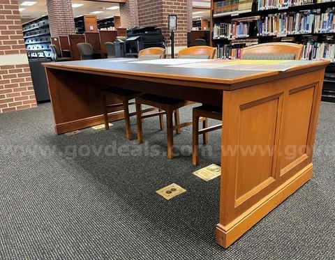 Four Large Study Table 36 Inch by 90 Inch X.T.03