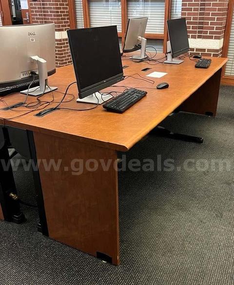 Lot of 26 9 FT. Study Tables w/Power X.T.09