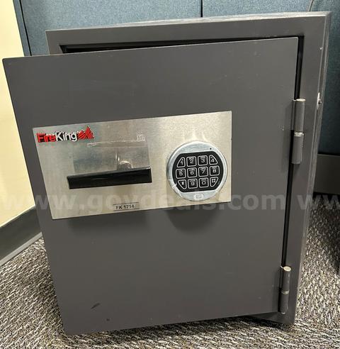 Fire King Steel Combination Security Safe