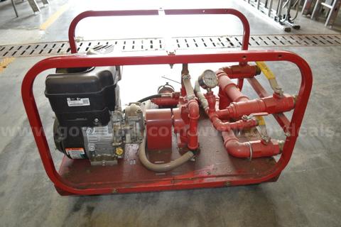 Hose Tester. Hydrostatic Test Pumps by Rice Hydro.  Briggs and Stratton 900 Series Gas Motor.  205cc, 9 Foot Pounds of T