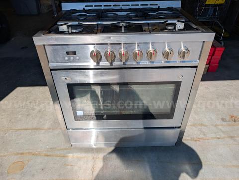 36" FREESTANDING RANGE/CUISINIERE GAS