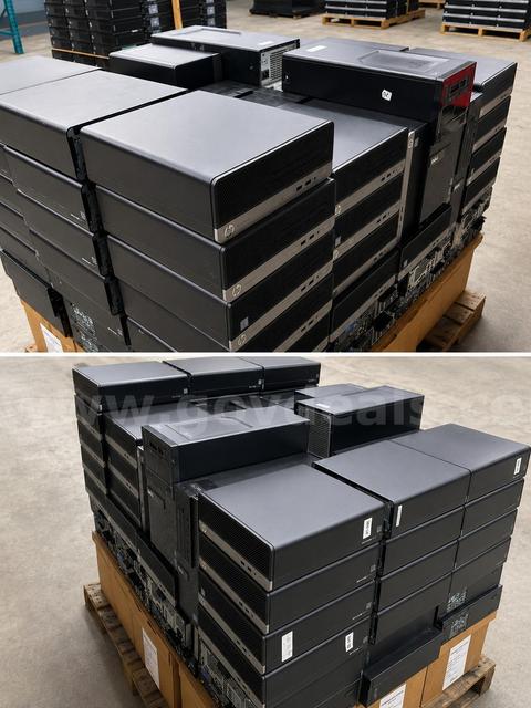 Lot of 193 Mixed Brand Laptops (HP / Dell / Lenovo) - No HDDs