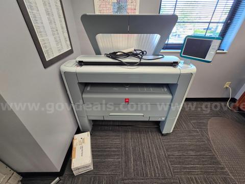 2016 OCE Plotwave 300 Widebed Printer