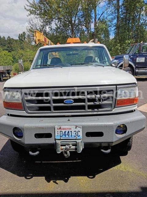 1997 FORD F250 4X4 SERVICE BOX POWERSTORKE 7.3 DIESEL