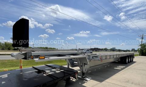 2022 Choice Trailers MFG 450LB Quad/A Lowboy Trailer