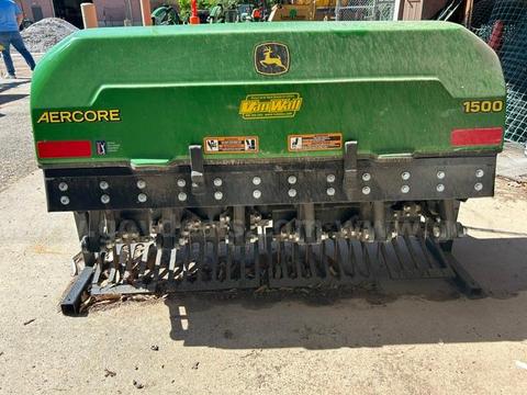 2022 JOHN DEERE AERCORE 1500 COMMERCIAL TURF AERATOR (Like New/Minimal Use)
