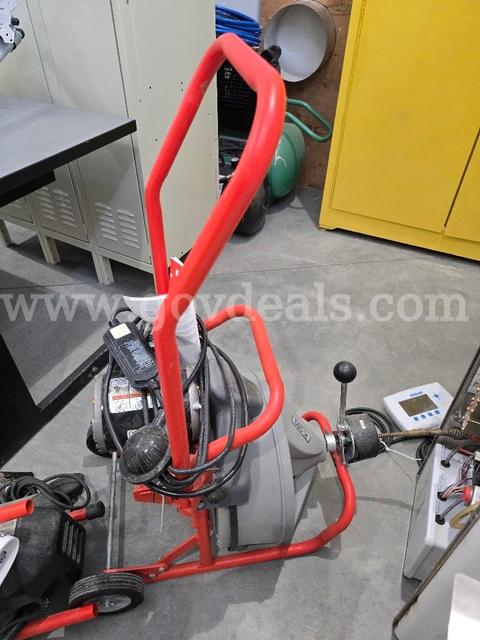 Used Rigid K-380 Electric Drain Cleaner in good condition