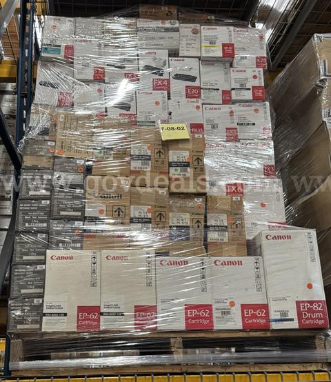 Mixed lot of New Genuine OEM Canon Toners and Drum Cartrdiges