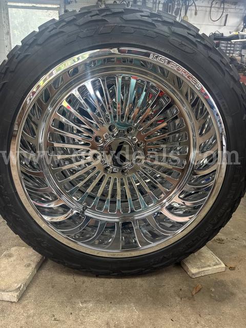 forged show truck wheels and tires