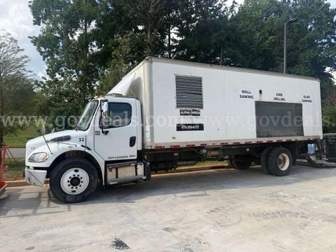 2012 Freightliner M2 106 Box Truck w/ Modified Contractor Setup