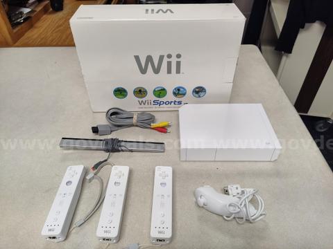 Nintendo Wii console and Wii Fit