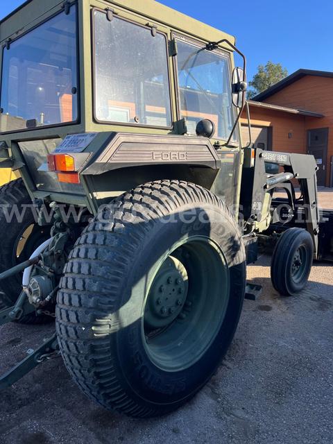 1988 Ford Tractor 6610 70 HP with forks, bucket, box blade, three-point hitch and pto