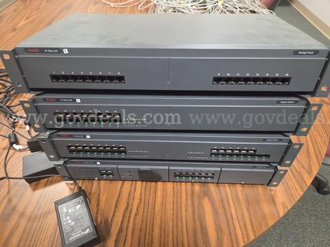 Avaya IP Office 500 V2 Phone System w/ Desk Phones