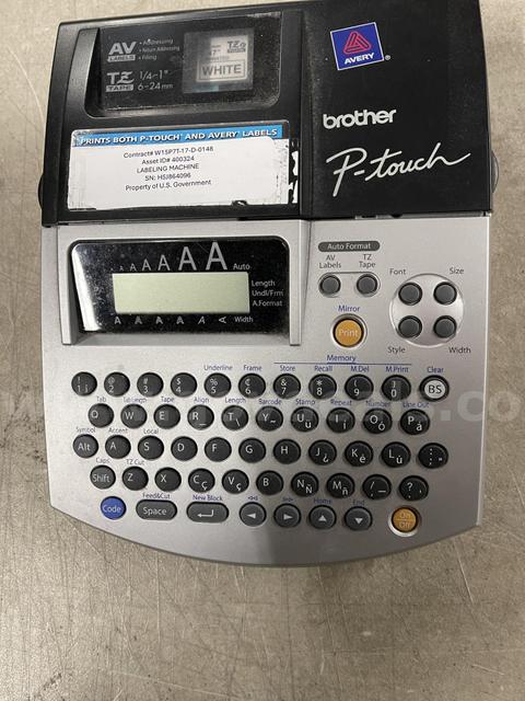 BROTHER P-TOUCH LABEL MAKER