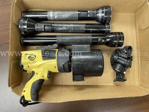 Used Flashlight Lot – Streamlight, MagLite, Headlamp, Waypoint – Untested