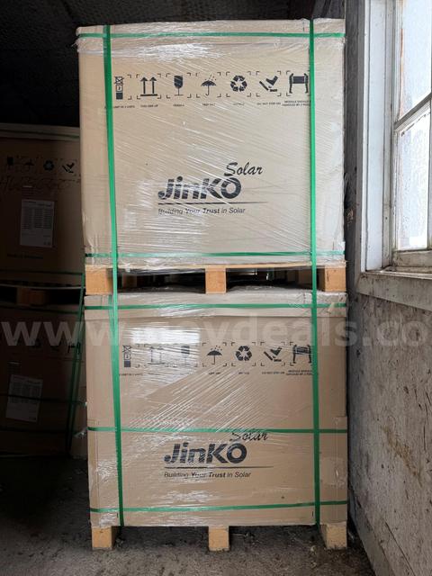 Lot (10) skids (31/ skid)of 315M Jinko Solar Panels (315W) NEW/UNUSED Solar Panels