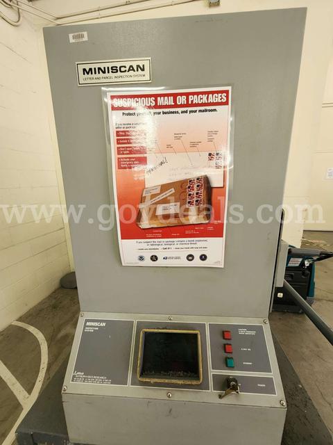 Miniscan X-RAY Small Parcel/package Inspection System