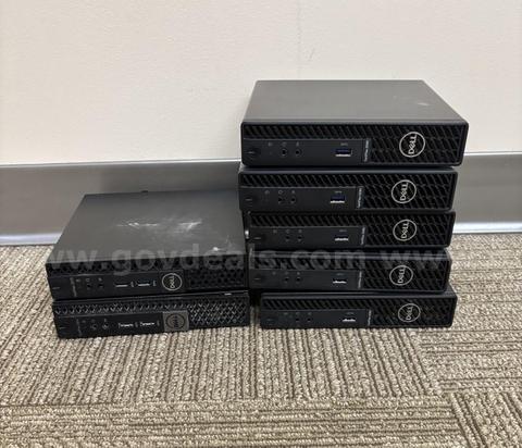5x Dell OptiPlex 3090, 1 OptiPlex 3070, 1x OptiPlex 3040