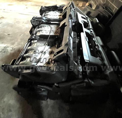 Assorted vehicle seats and door panels for 2024 Dodge Durangos