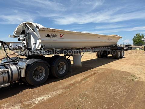 2008 Smithco 34 Ft T/A Side Dump Trailer