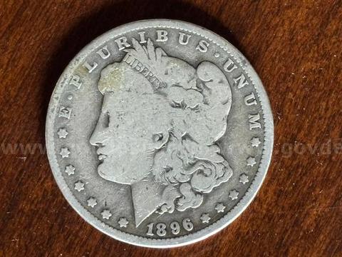 1896-O Morgan Silver Dollar New Orleans Mint Circulated 90% Silver  S/H
