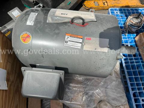 ABB 40HP 3-Phase Industrial Induction Motor