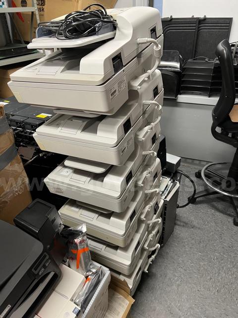 Lot of 6 Epson DS-7500 Scanners