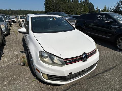 White 2012 Volkswagen GTI 2-door