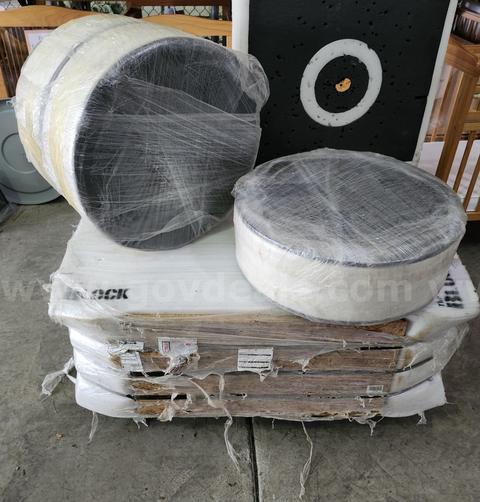 LOT OF 5 ARCHERY FOAM TARGETS