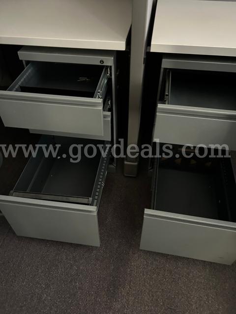 One Lot of 200 USED, 2 DRAW Pedestal (3rd floor)