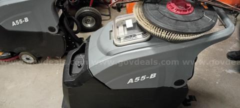 Lot of 2 A55-B Auto Scrubbers