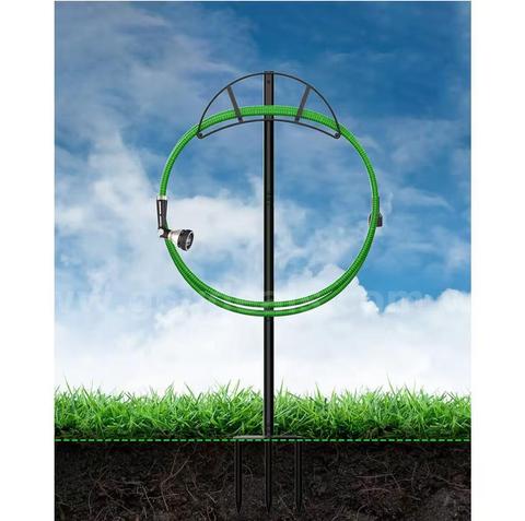 SHIPPING AVAILABLE  Lot of 10, Garden Hose Stand/Hanger Freestanding, Heavy Duty In-Ground Hose Rack Organizer (WS1077)